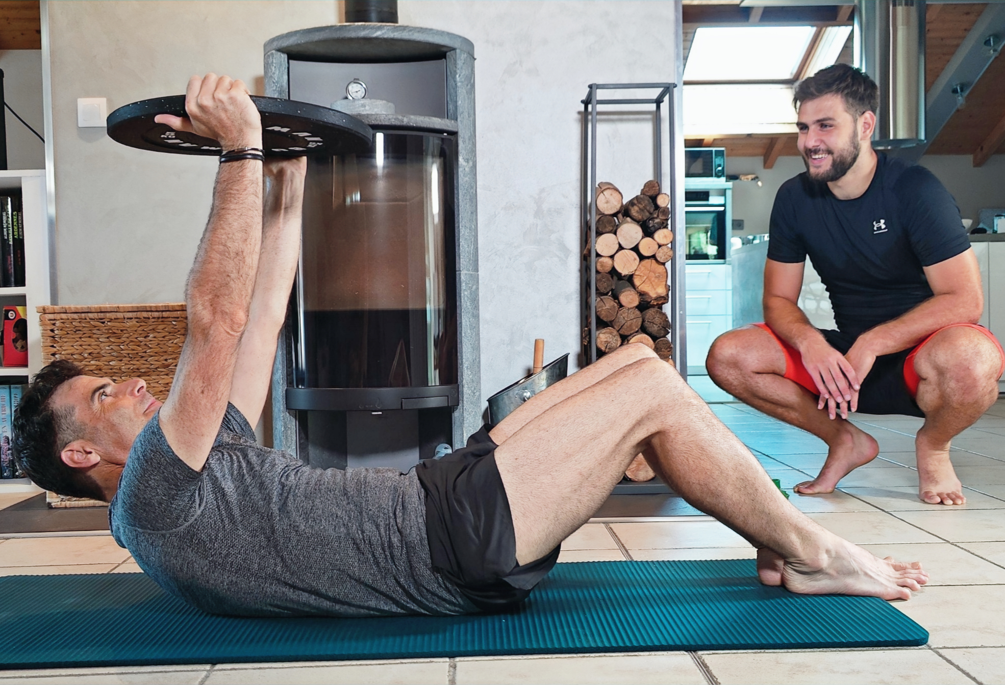 Séance de coaching sportif à domicile